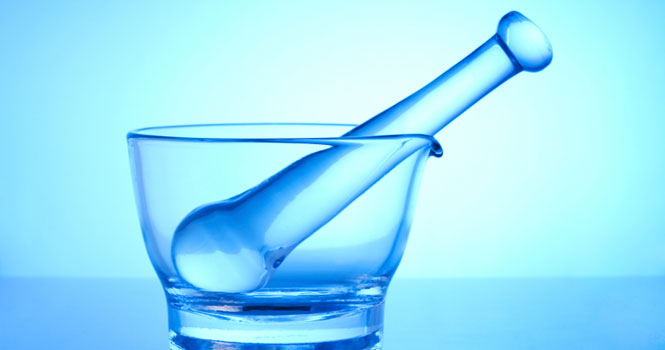 Glass Mortar and Pestle Glass Mortar and Pestle