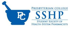 Student Society of Health-System Pharmacists SSHP logo | Presbyterian College School of Pharmacy | Clinton SC